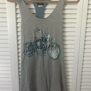 Harley-Davidson Blue Tank Top